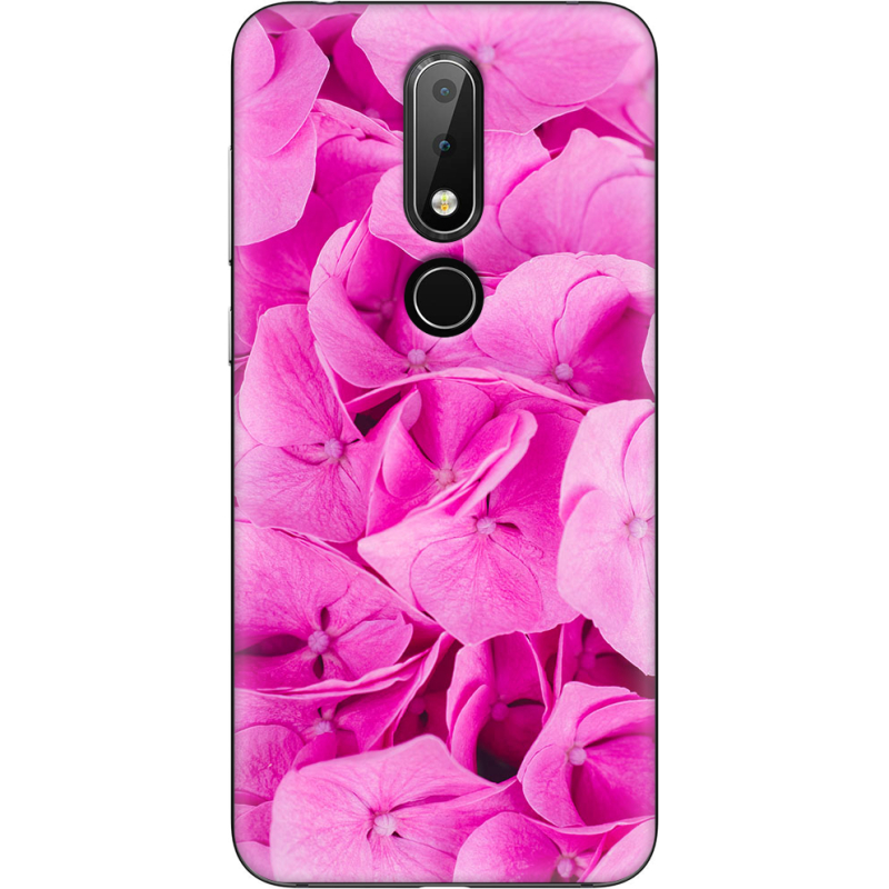 Чехол Uprint Nokia 6.1 Plus Pink Flowers