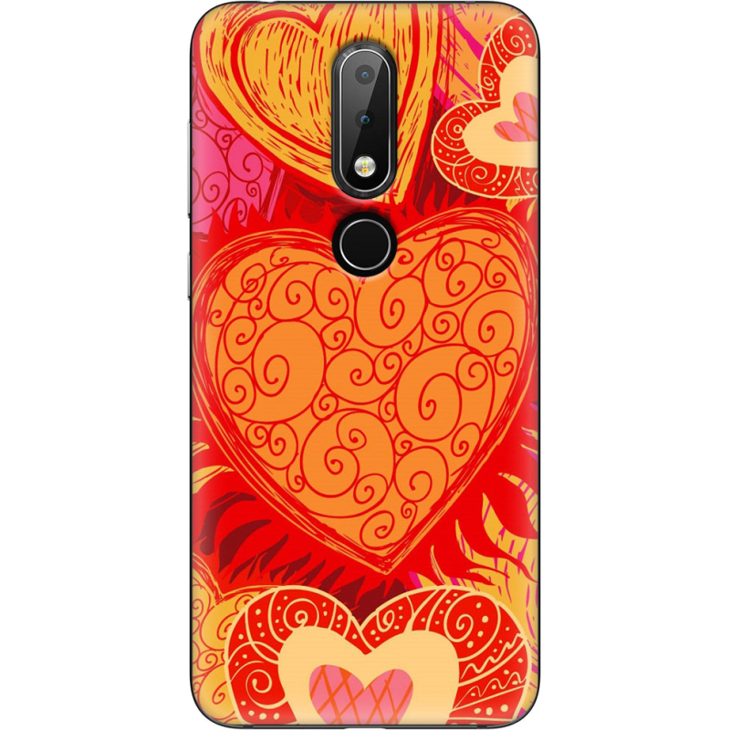 Чехол Uprint Nokia 6.1 Plus Warm Hearts