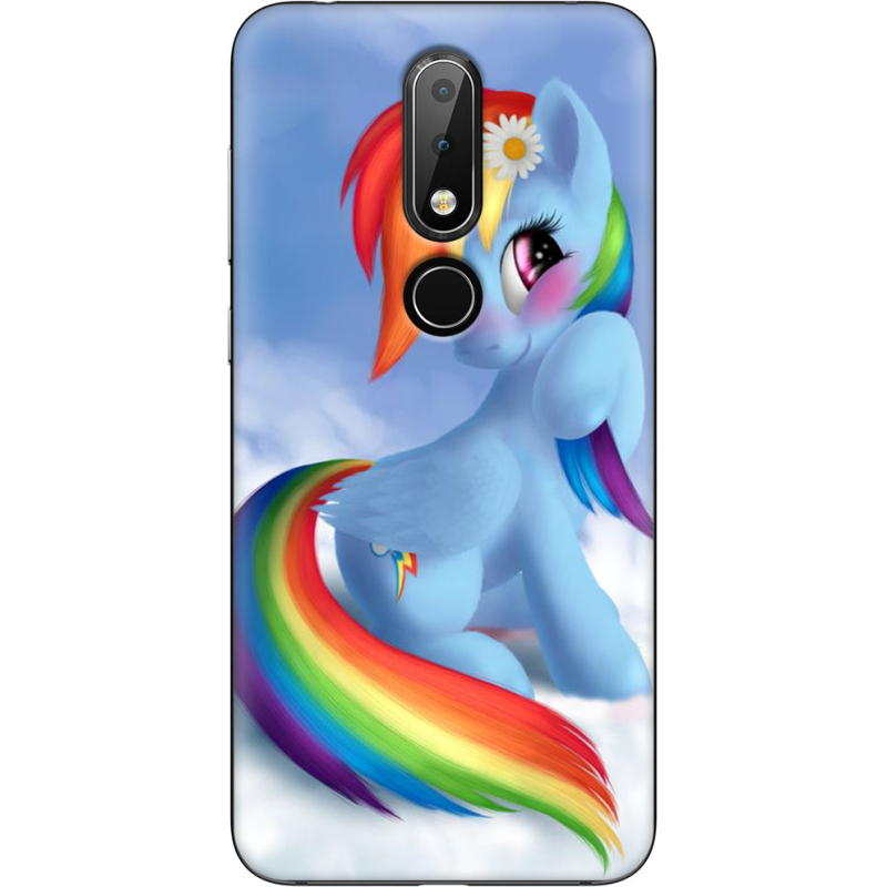 Чехол Uprint Nokia 6.1 Plus My Little Pony Rainbow Dash