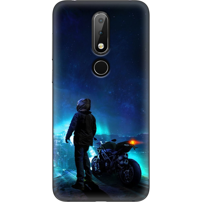 Чехол Uprint Nokia 6.1 Plus Motorcyclist