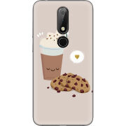 Чехол Uprint Nokia 6.1 Plus Love Cookies