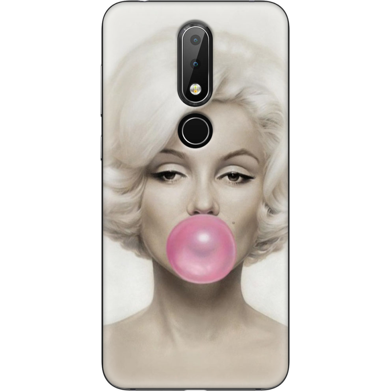 Чехол Uprint Nokia 6.1 Plus Marilyn Monroe Bubble Gum