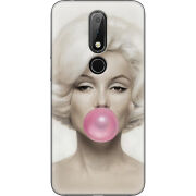 Чехол Uprint Nokia 6.1 Plus Marilyn Monroe Bubble Gum