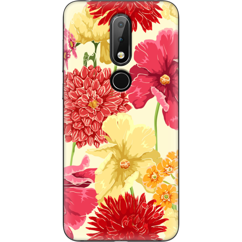 Чехол Uprint Nokia 6.1 Plus Flower Bed