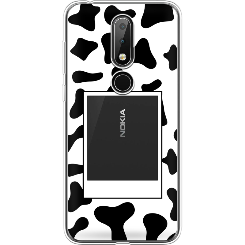 Прозрачный чехол Uprint Nokia 6.1 Plus Cow
