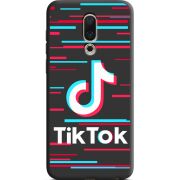 Черный чехол Uprint Meizu 16X Tik Tok