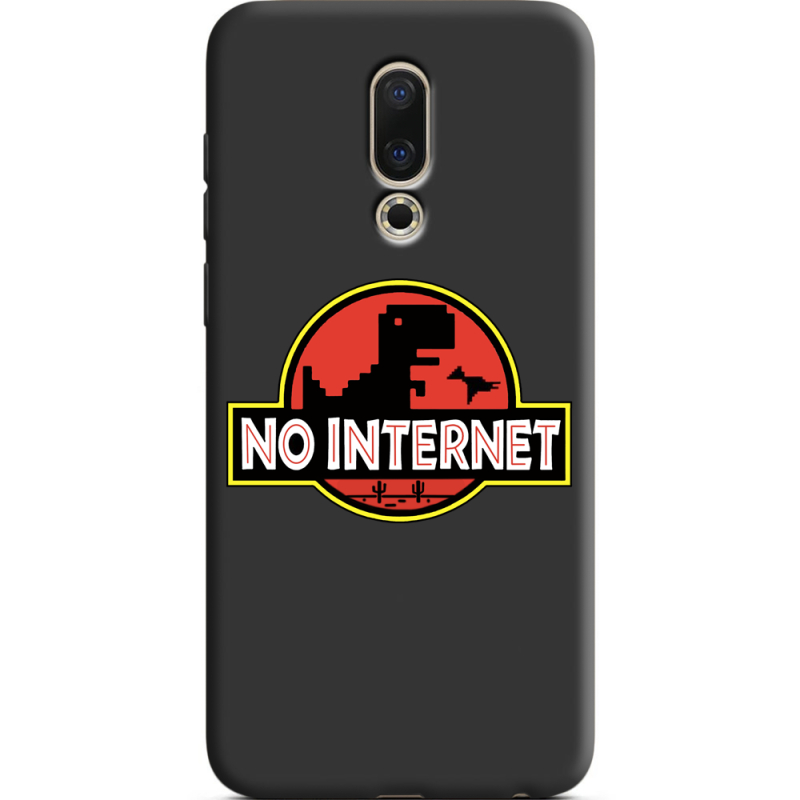 Черный чехол Uprint Meizu 16X No Internet