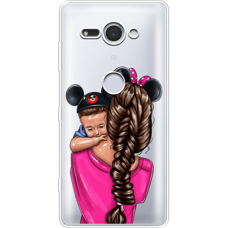 Прозрачный чехол Uprint Sony Xperia XZ2 Compact H8324 Mouse Mommy