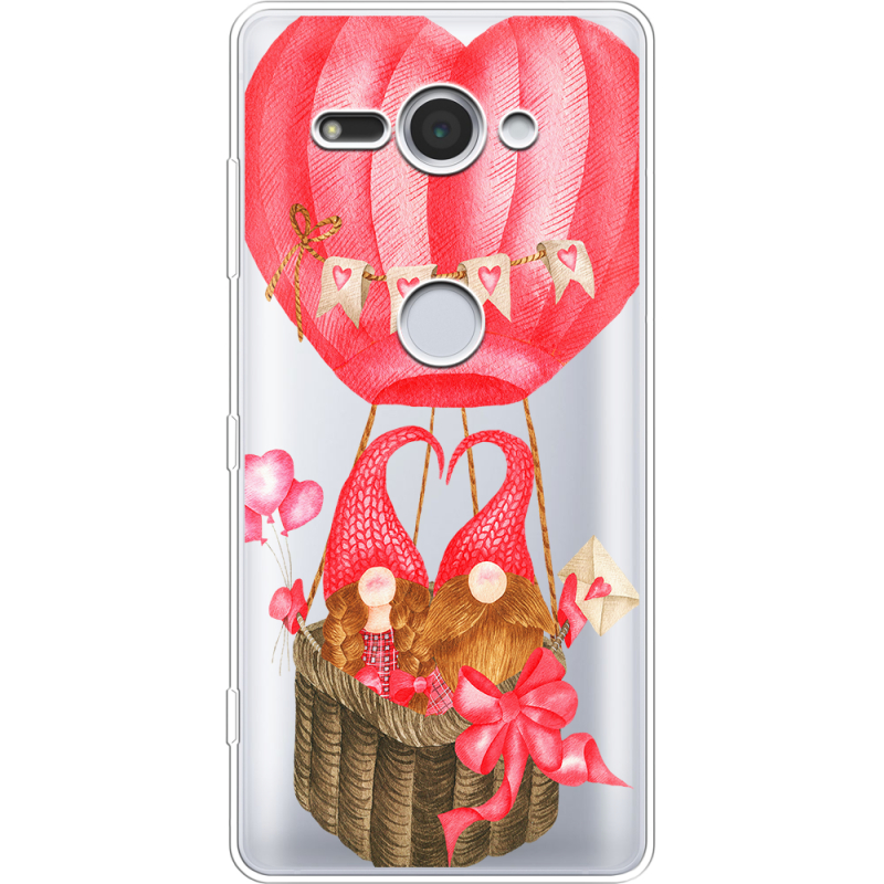 Прозрачный чехол Uprint Sony Xperia XZ2 Compact H8324 Valentine Dwarfs