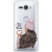 Прозрачный чехол Uprint Sony Xperia XZ2 Compact H8324 love is in the air