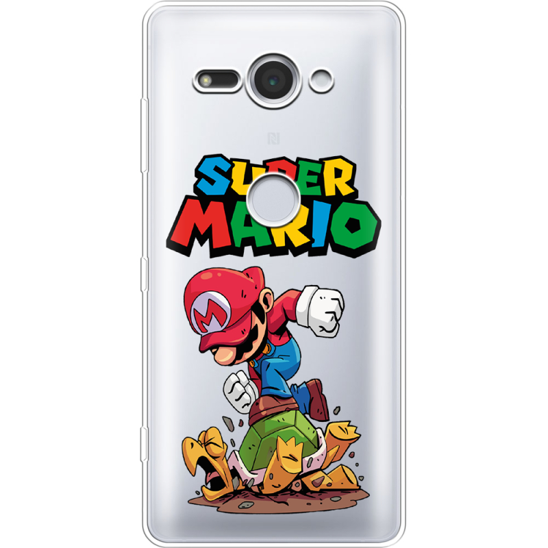 Прозрачный чехол Uprint Sony Xperia XZ2 Compact H8324 Super Mario