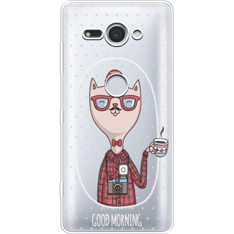 Прозрачный чехол Uprint Sony Xperia XZ2 Compact H8324 Good Morning