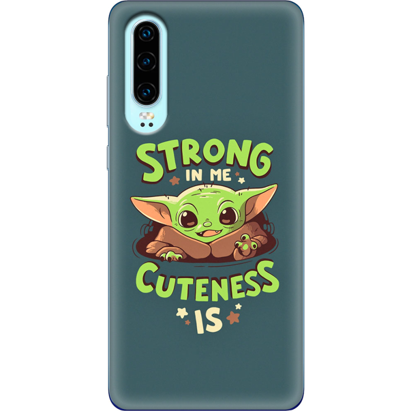 Чехол Uprint Huawei P30 Strong in me Cuteness is