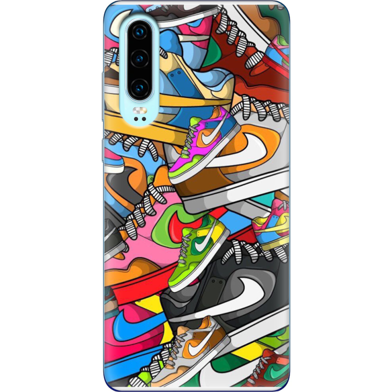 Чехол Uprint Huawei P30 Sneakers