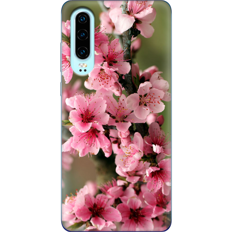 Чехол Uprint Huawei P30 Вишневые Цветы