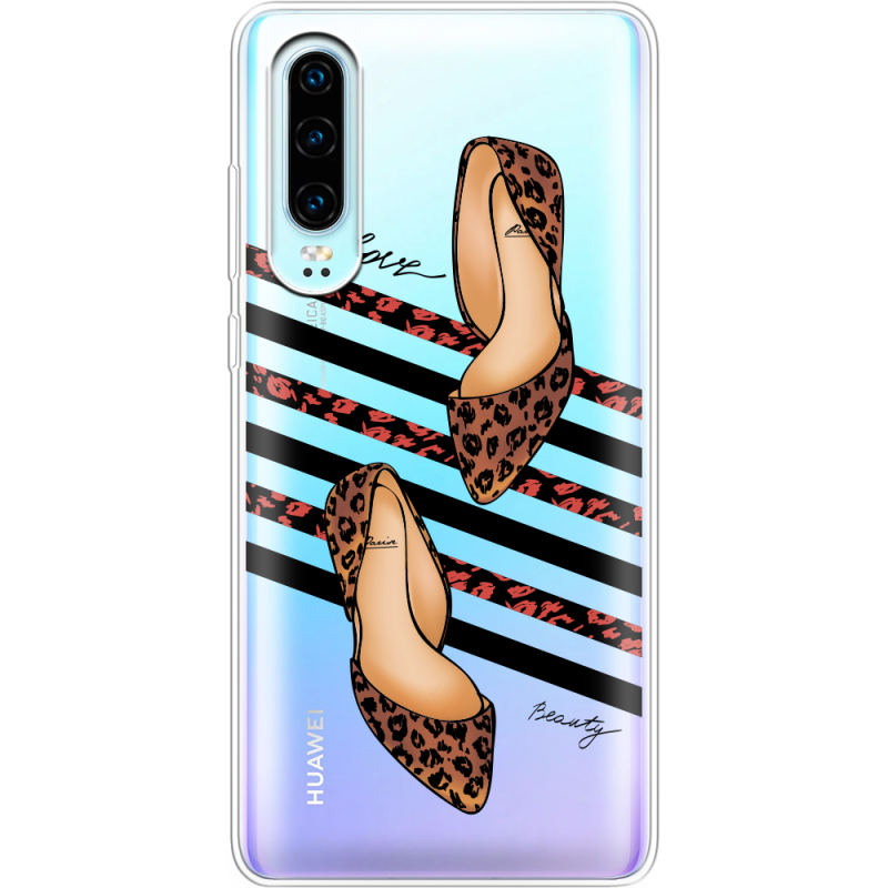 Прозрачный чехол Uprint Huawei P30 Love Beauty