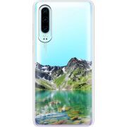 Прозрачный чехол Uprint Huawei P30 Green Mountain