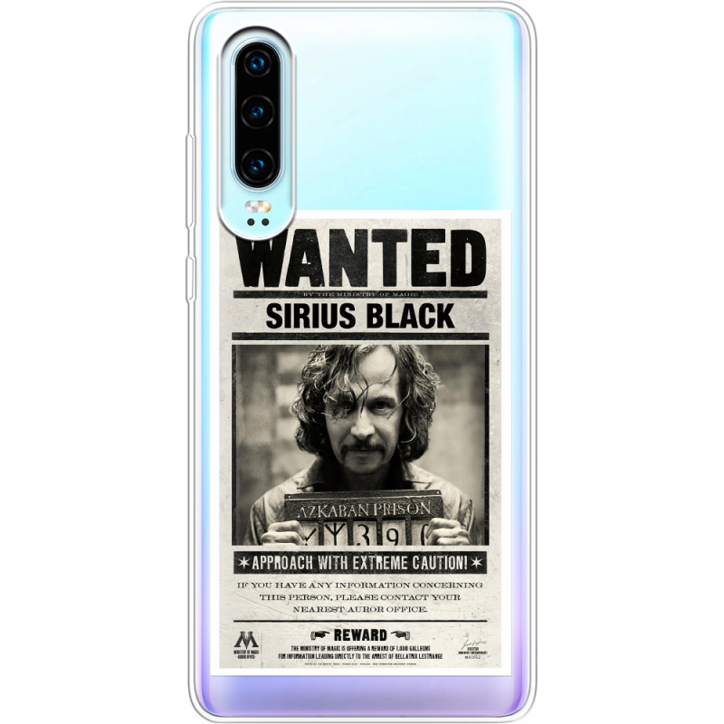 Прозрачный чехол Uprint Huawei P30 Sirius Black