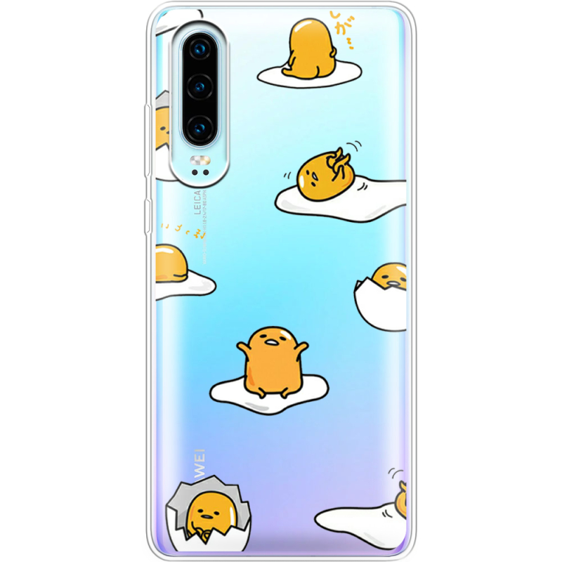 Прозрачный чехол Uprint Huawei P30 Gudetama