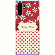 Чехол Uprint Huawei P30 Pro Именной Polka Dots