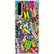 Чехол Uprint Huawei P30 Pro Multicolored Inscriptions