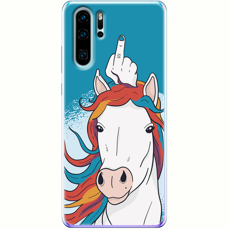 Чехол Uprint Huawei P30 Pro Fuck Unicorn