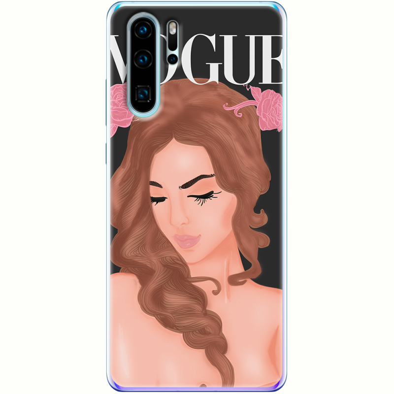 Чехол Uprint Huawei P30 Pro Fashion Girl