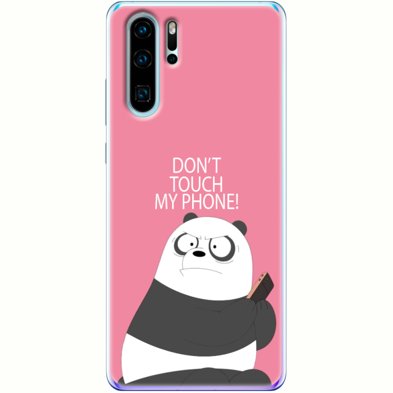 Чехол Uprint Huawei P30 Pro Dont Touch My Phone Panda