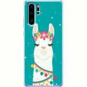 Чехол Uprint Huawei P30 Pro Cold Llama