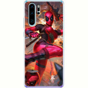 Чехол Uprint Huawei P30 Pro Woman Deadpool