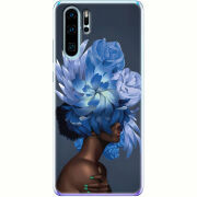 Чехол Uprint Huawei P30 Pro Exquisite Blue Flowers