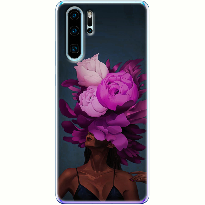 Чехол Uprint Huawei P30 Pro Exquisite Purple Flowers