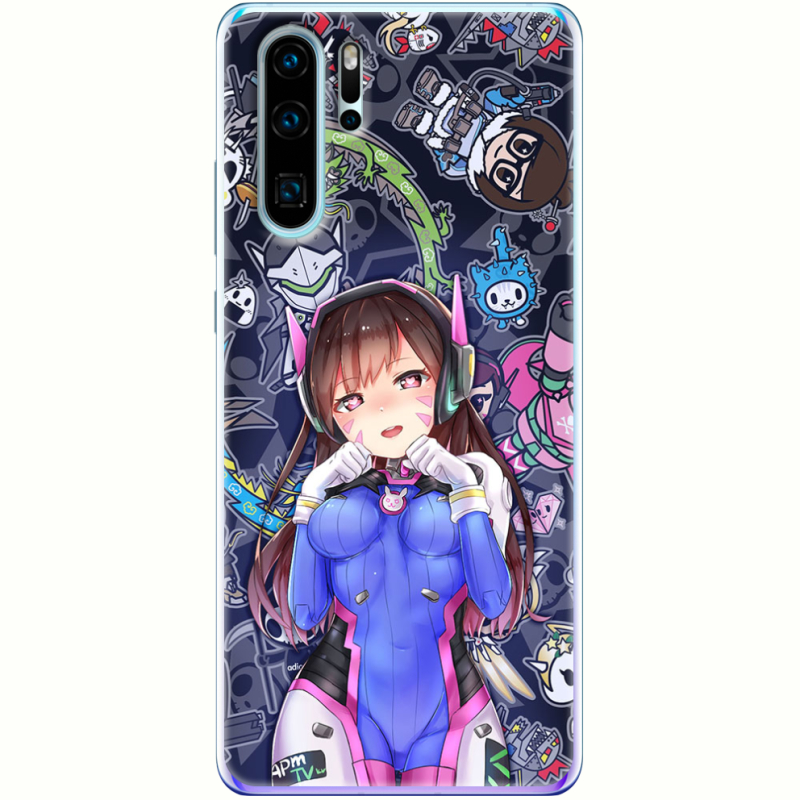 Чехол Uprint Huawei P30 Pro Overwatch D.VA