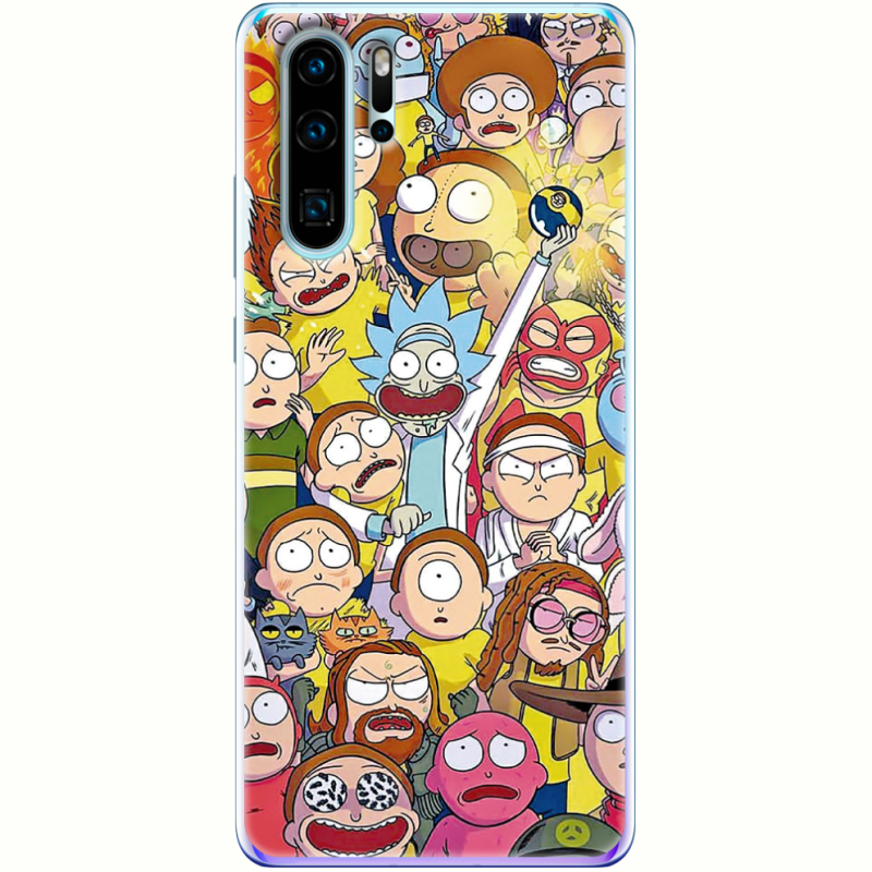 Чехол Uprint Huawei P30 Pro Rick and Morty