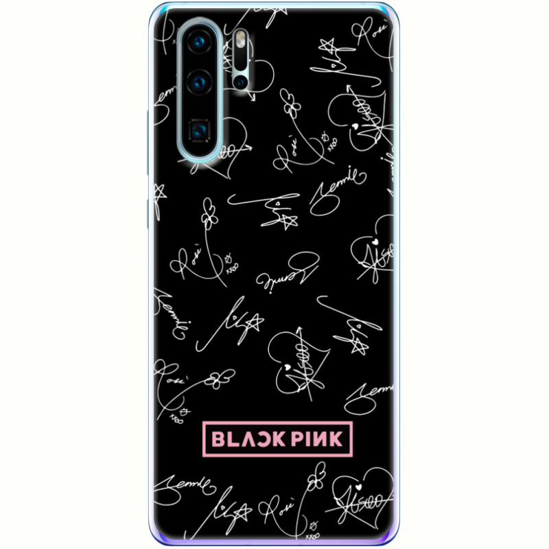 Чехол Uprint Huawei P30 Pro Blackpink автограф