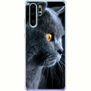 Чехол Uprint Huawei P30 Pro English cat