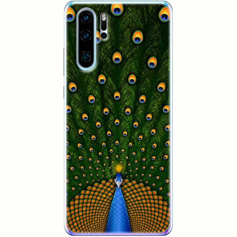 Чехол Uprint Huawei P30 Pro Peacocks Tail