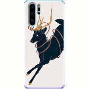 Чехол Uprint Huawei P30 Pro Black Deer