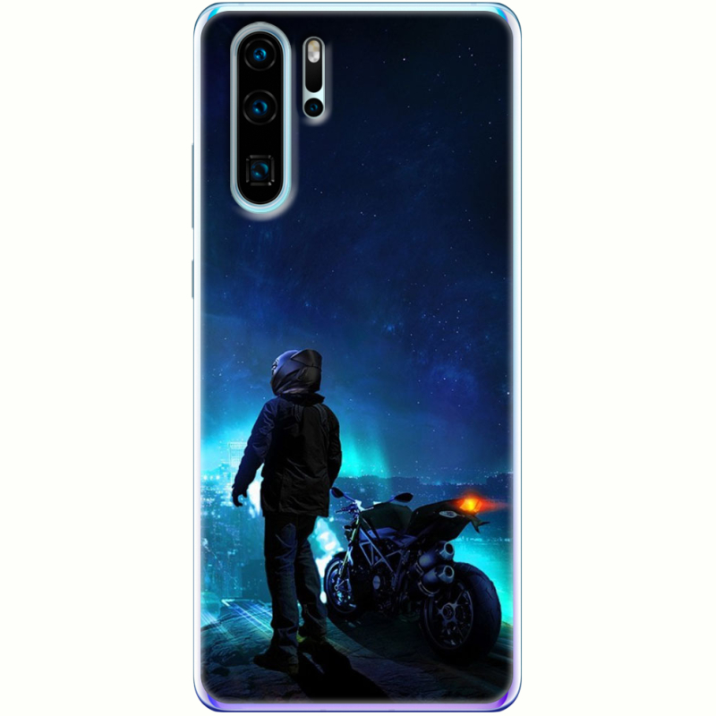 Чехол Uprint Huawei P30 Pro Motorcyclist