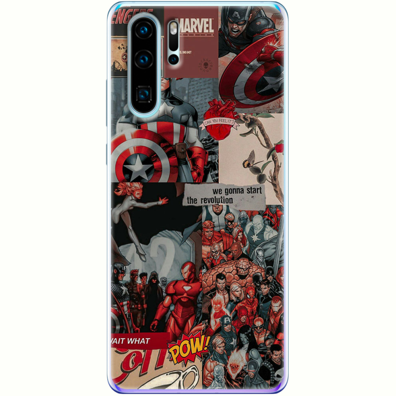 Чехол Uprint Huawei P30 Pro Marvel Avengers