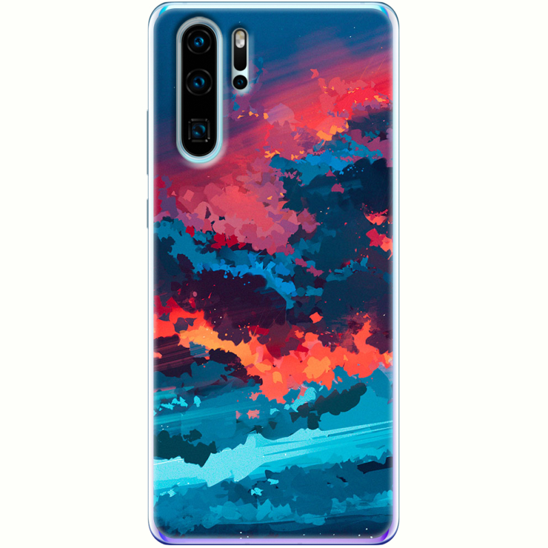 Чехол Uprint Huawei P30 Pro Thunderclouds