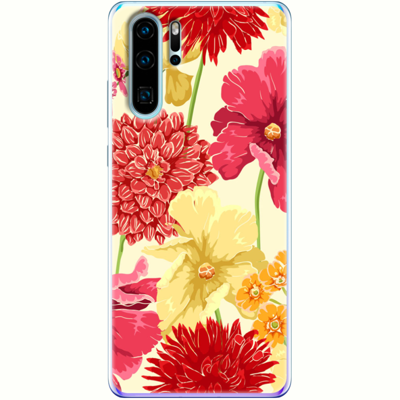 Чехол Uprint Huawei P30 Pro Flower Bed