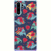 Чехол Uprint Huawei P30 Pro Flying Elephants