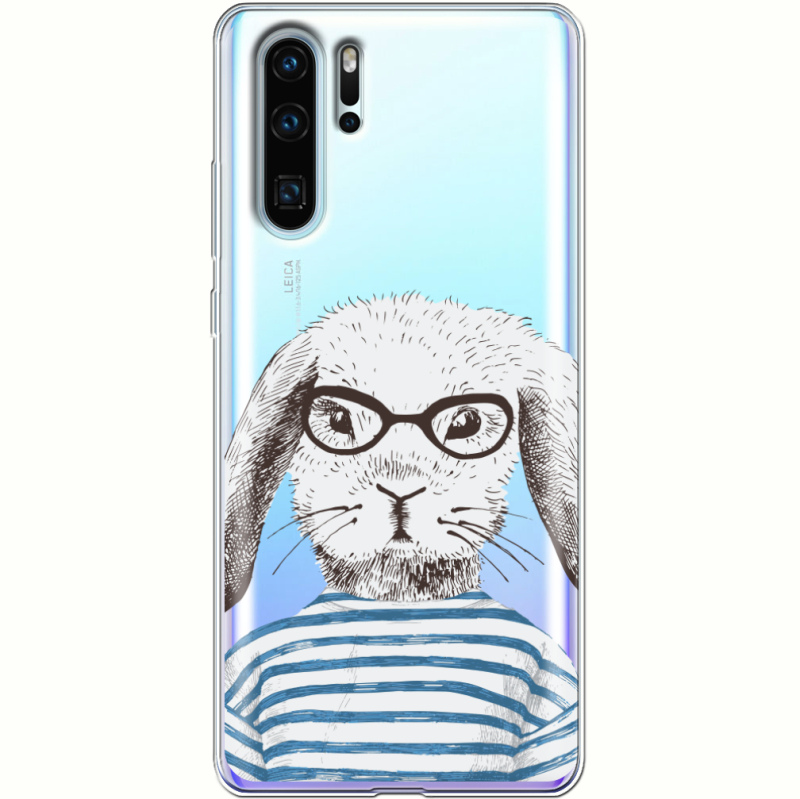 Прозрачный чехол Uprint Huawei P30 Pro MR. Rabbit