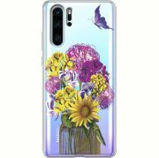 Прозрачный чехол Uprint Huawei P30 Pro My Bouquet