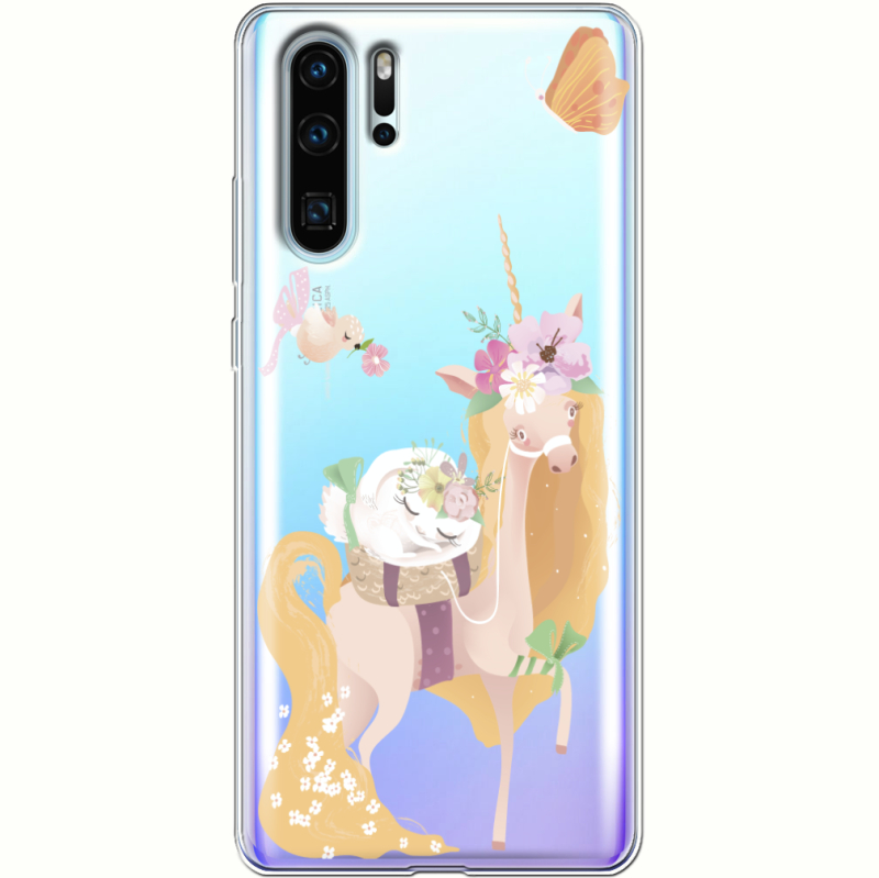 Прозрачный чехол Uprint Huawei P30 Pro Uni Blonde