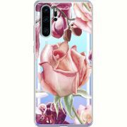 Прозрачный чехол Uprint Huawei P30 Pro Rose