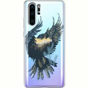 Прозрачный чехол Uprint Huawei P30 Pro Eagle