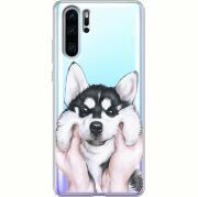 Прозрачный чехол Uprint Huawei P30 Pro Husky