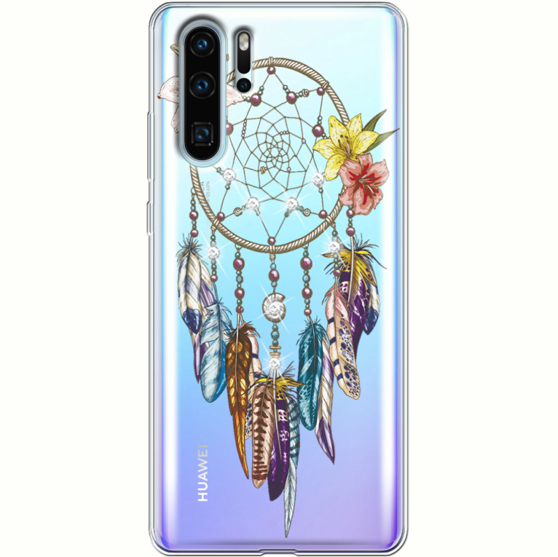 Чехол со стразами Huawei P30 Pro Dreamcatcher